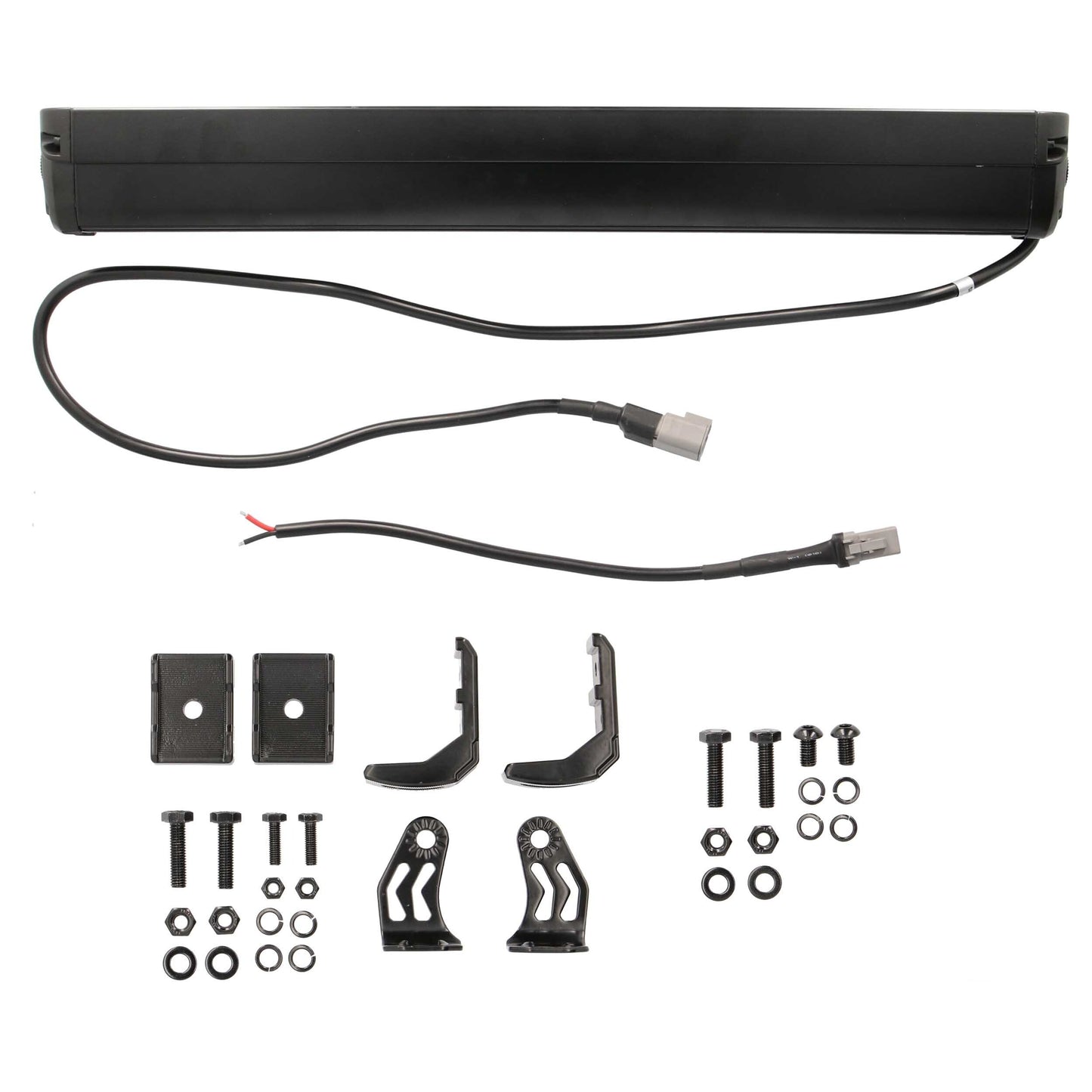 Heise LED Dual Row Blackout Series Light Bar (22" - 200W - Combo Beam)