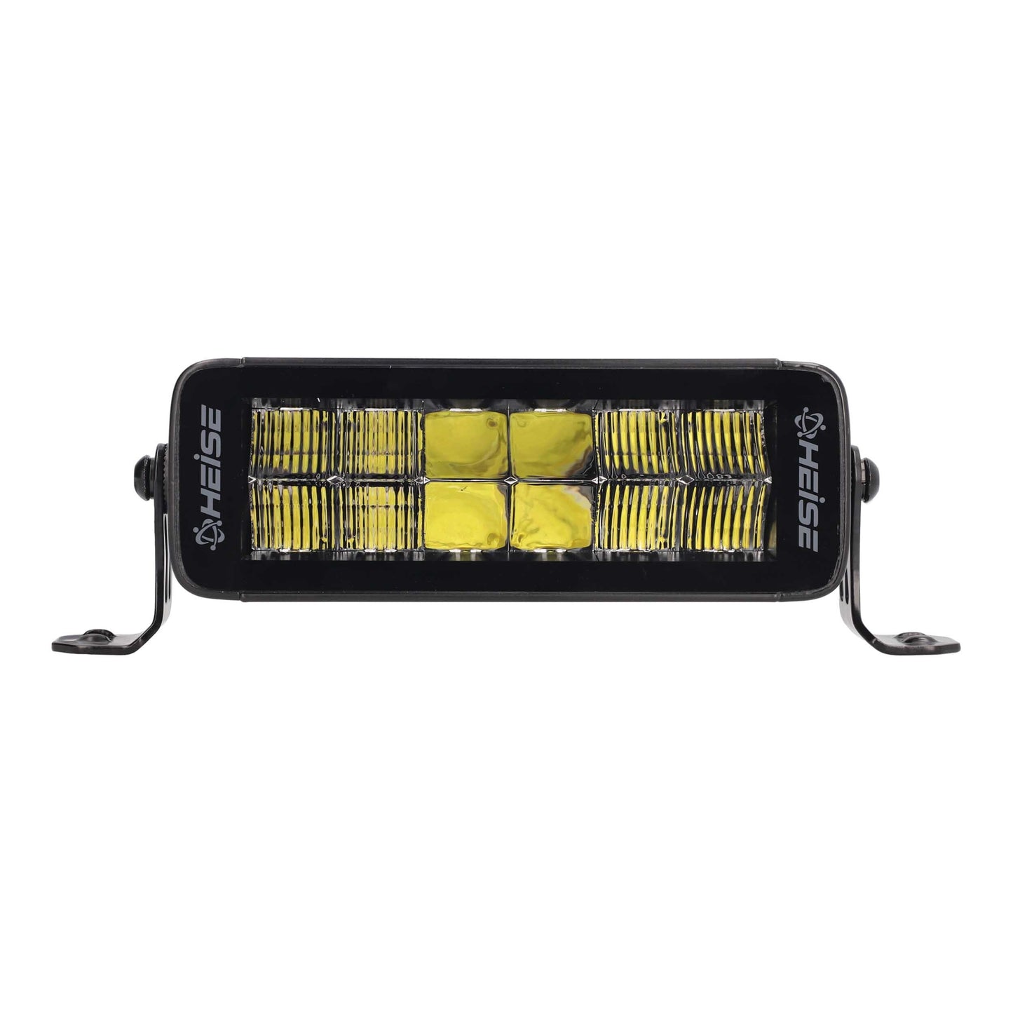 Heise LED Dual Row Blackout Series Light Bar (8" - 60W - Combo Beam)