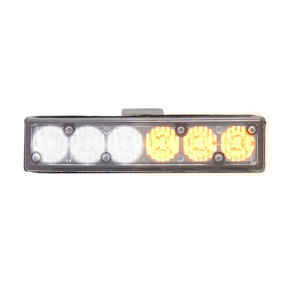 Heise Municipality LED Grill Marker Light (6 LED - White / Amber)