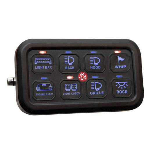 Heise Switch Panel System (8 Gang - Universal - Complete Kit)
