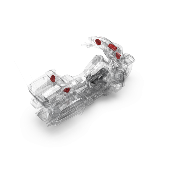 Harley-Davidson® 6.5" Full Range Upper/Lower Fairing and Tour-Pak Speakers (2014+)