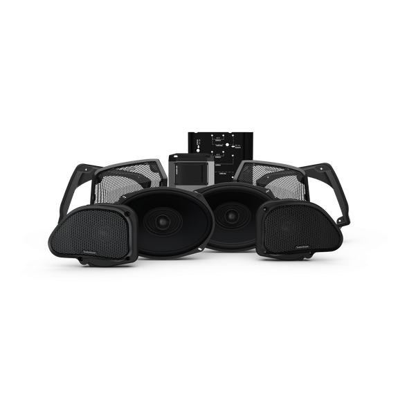 Stage-3 Speaker & Amp Kit for 1998-2013 Harley-Davidson Road Glide (Gen-3)