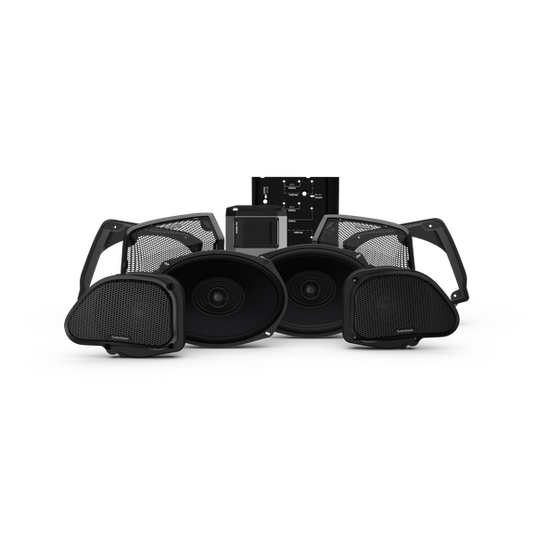 Stage-3 Speaker & Amp Kit for 1998-2013 Harley-Davidson Road Glide (Gen-3)