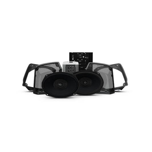 2-Speaker & Amp Kit for 1998-2013 Road King® (Gen-1)