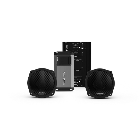 Stage-2 Speaker & Amp Kit for 1998-2013 Harley-Davidson Street Glide & Electra Glide (Gen-3)