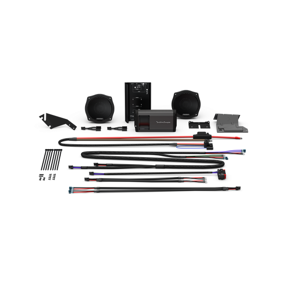 Stage-2 Speaker & Amp Kit for 1998-2013 Harley-Davidson Street Glide & Electra Glide (Gen-3)