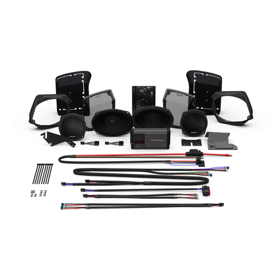 Stage-3 Speaker & Amp Kit for 1998-2013 Harley-Davidson Street Glide & Electra Glide (Gen-3)