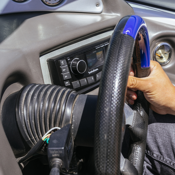 Marine AM/FM/WB Multi-Zone Digital Media Receiver 2.7" Display w/ CAN-bus