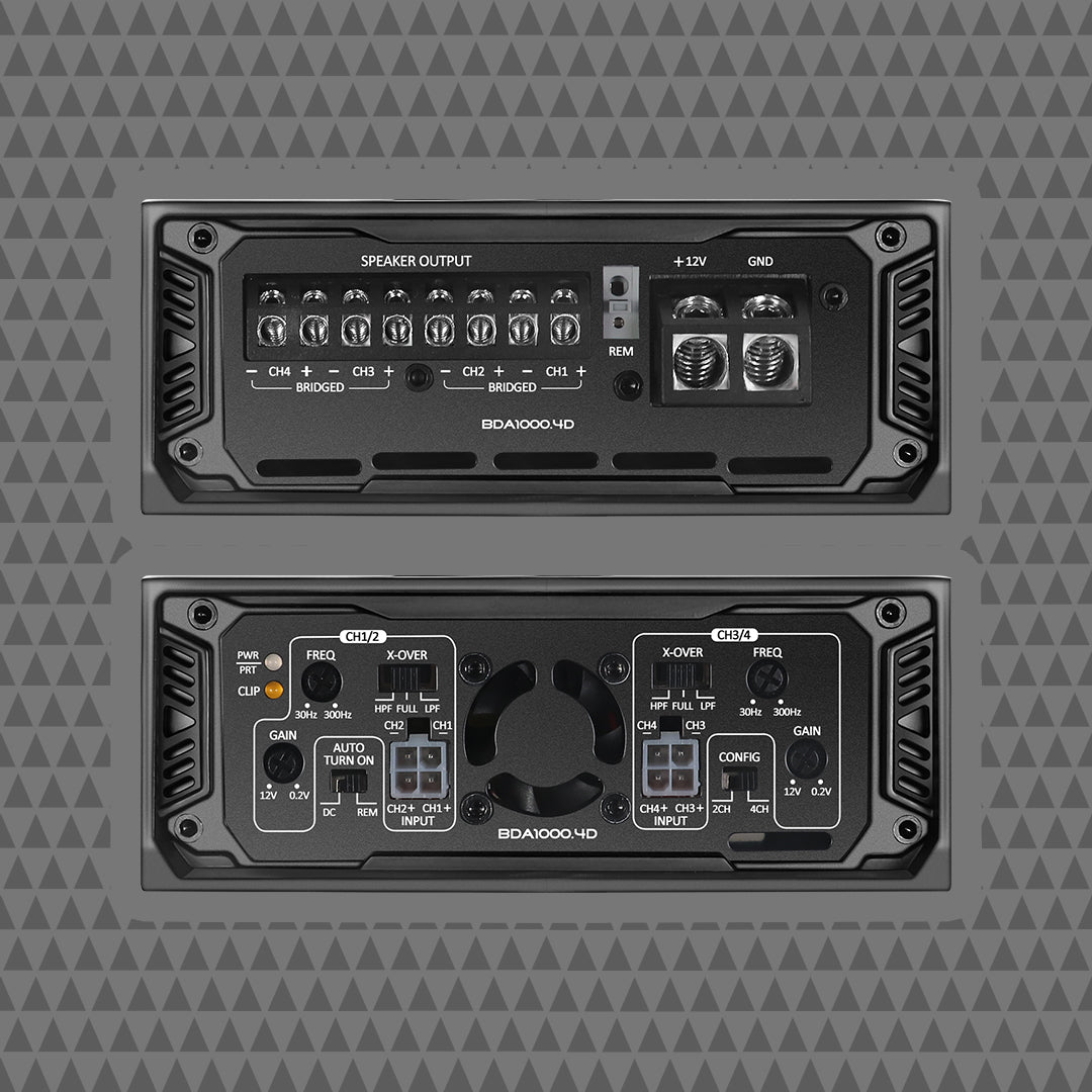 250W x 4 Amplifier
