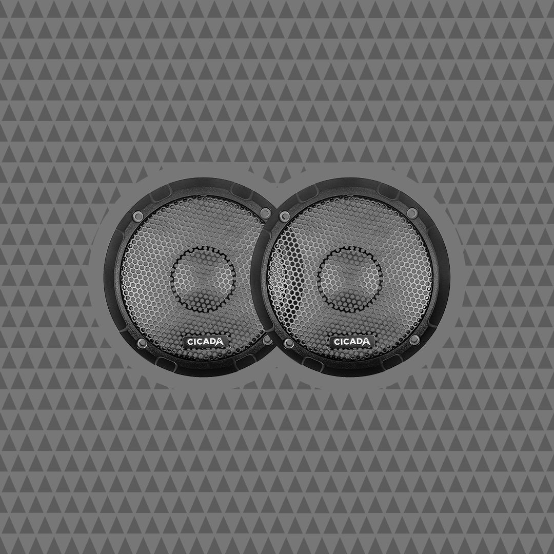 Custom Tooled Grill for Cicada Audio 5.25″ Speakers – Pair