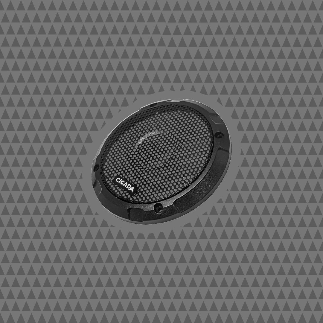 Custom Tooled Grill for Cicada Audio 5.25″ Speakers – Pair