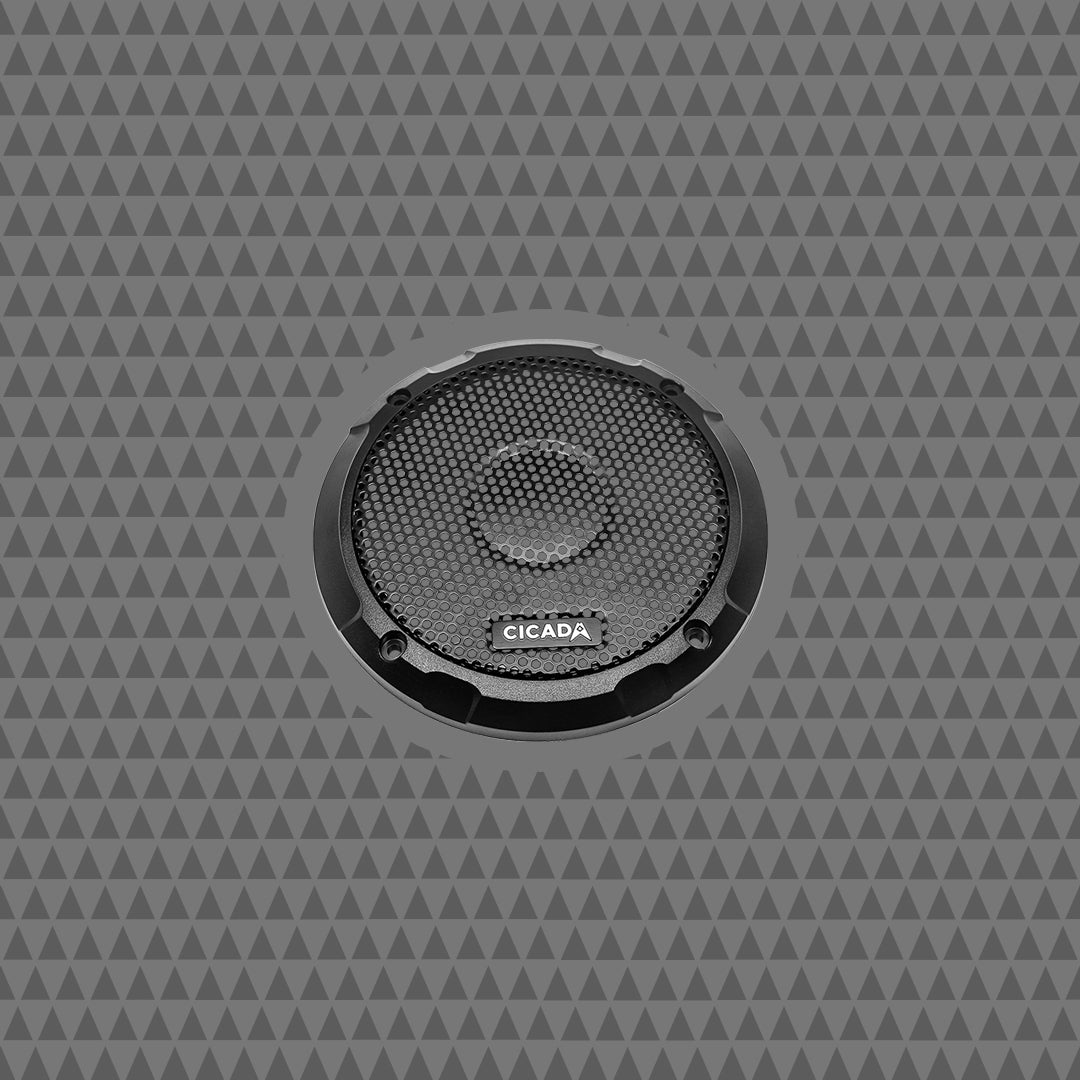 Custom Tooled Grill for Cicada Audio 5.25″ Speakers – Pair