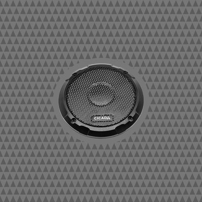 Custom Tooled Grill for Cicada Audio 5.25″ Speakers – Pair