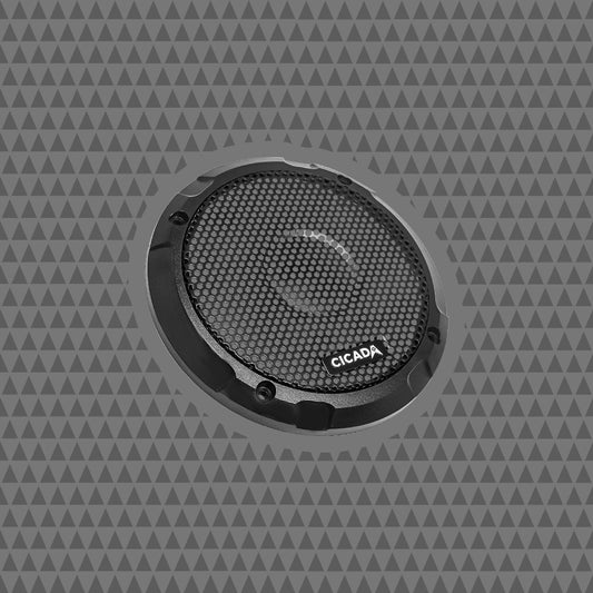 Custom Tooled Grill for Cicada Audio 6.5″ Speakers – Pair