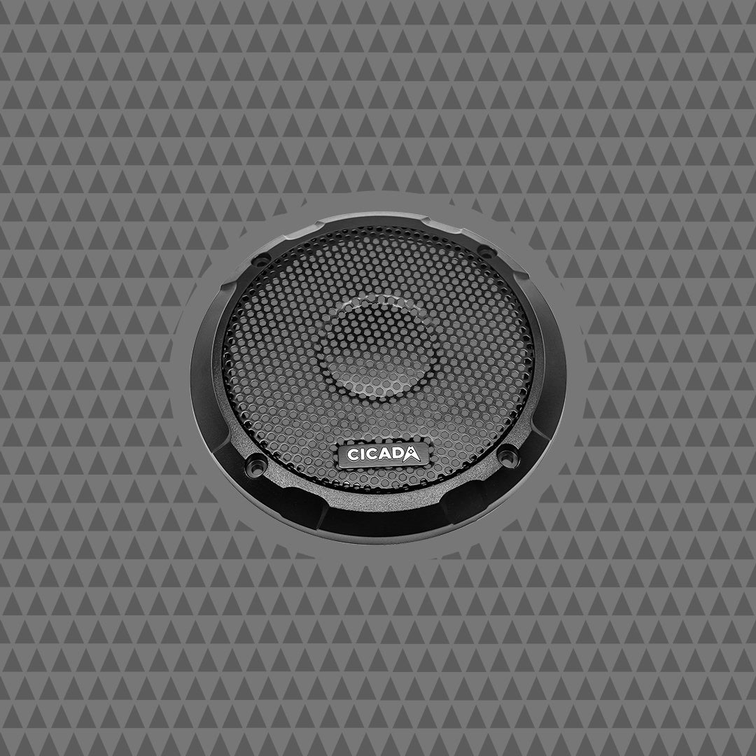 Custom Tooled Grill for Cicada Audio 6.5″ Speakers – Pair