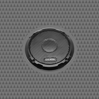 Custom Tooled Grill for Cicada Audio 6.5″ Speakers – Pair