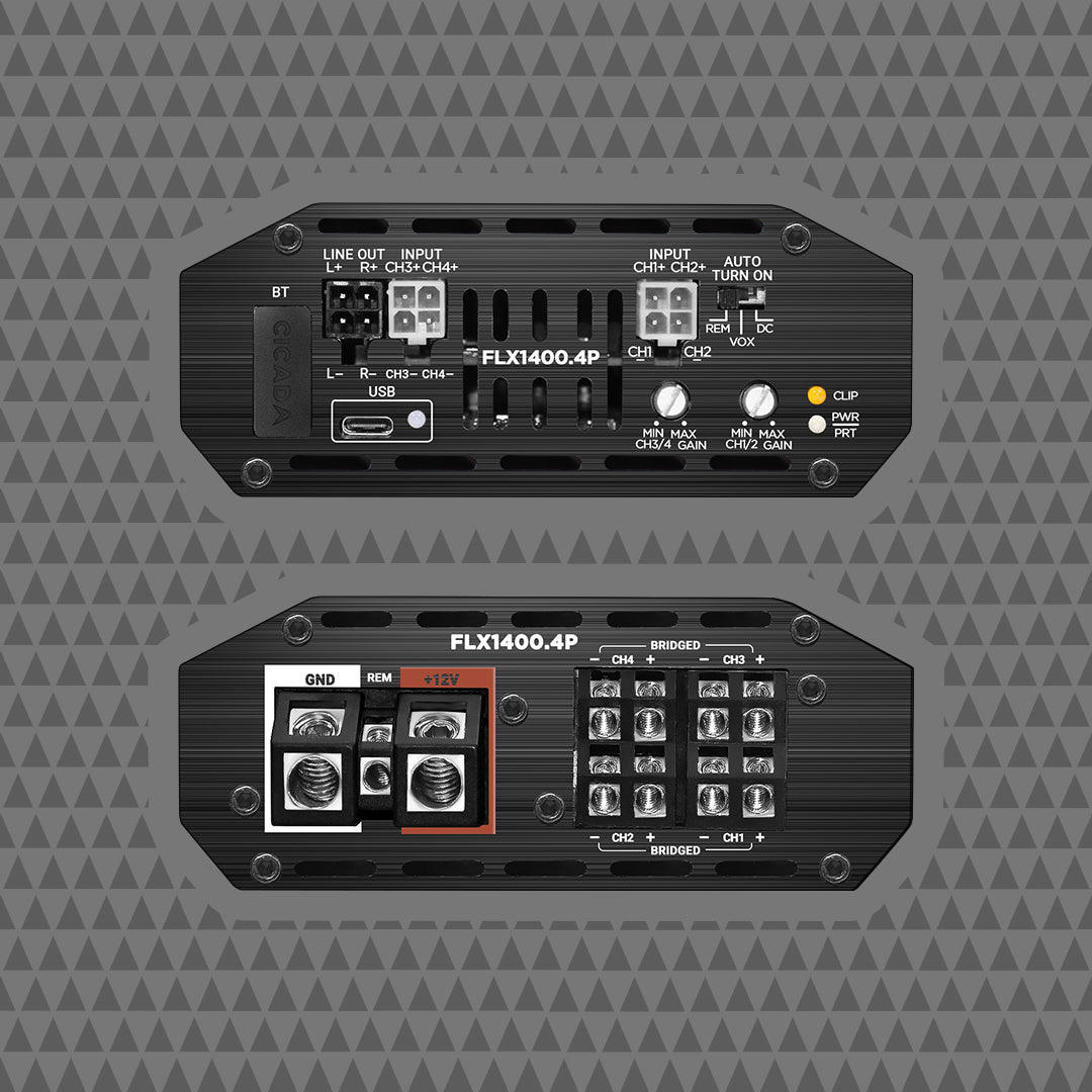 350W x 4 DSP Amplifier