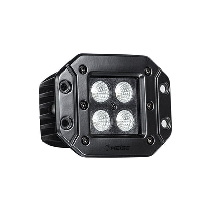 Heise LED Cube Light (3" - 12W - Flush Mount - Flood Beam)