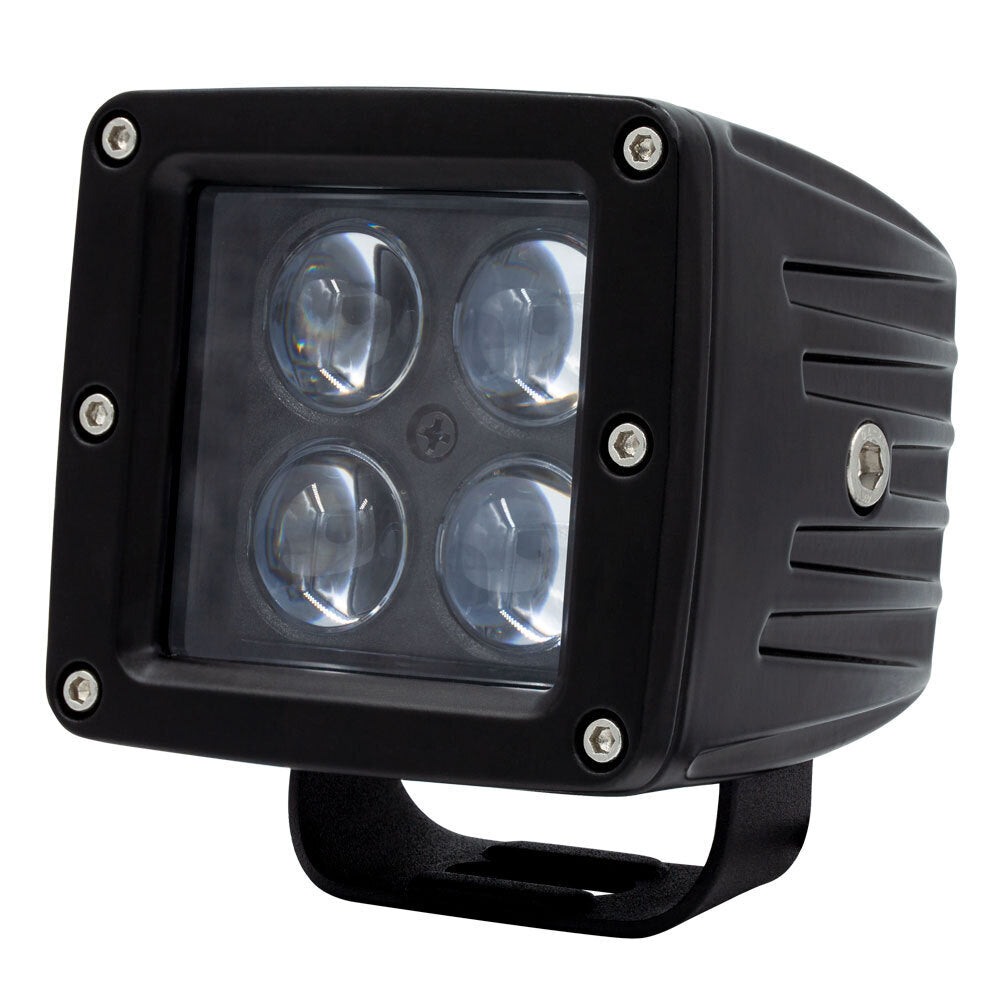 Heise Infinite RGB LED Cube Light (3" - 13W - 4 LED - Spot Beam)