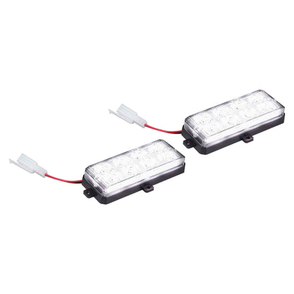 Heise Municipality LED Replacement Grill Strobe Lights (White - 2 pk.)