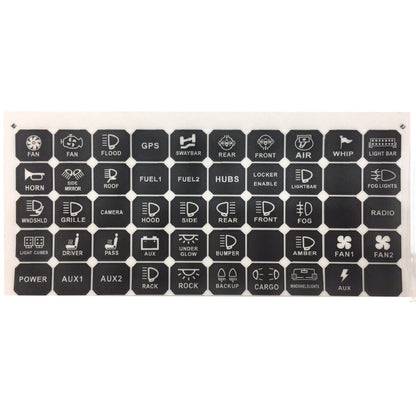 Heise Switch Panel System (8 Gang - Universal - Complete Kit)