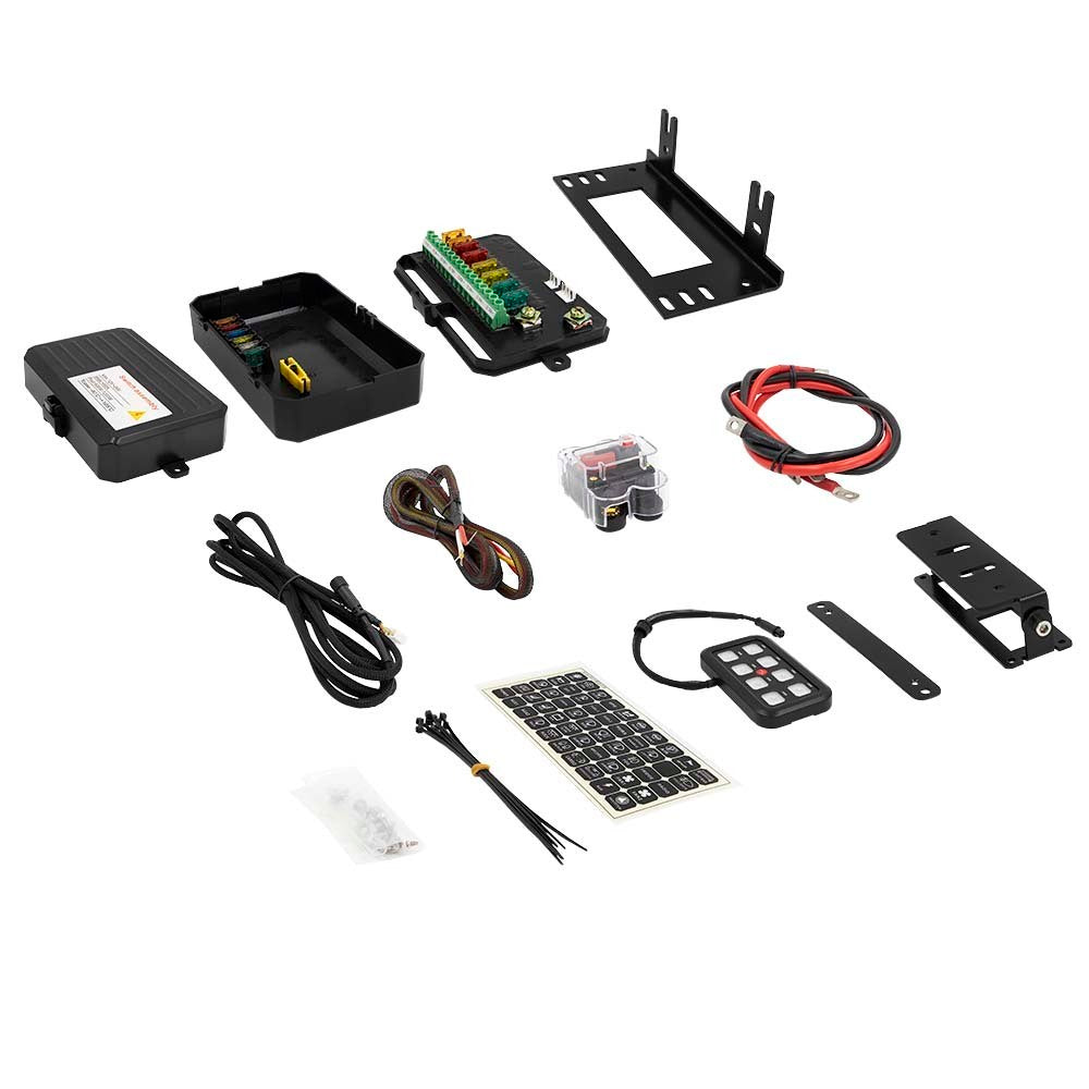 Heise Switch Panel System (8 Gang - Universal - Complete Kit)