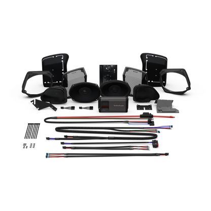 Stage-3 Speaker & Amp Kit for 1998-2013 Harley-Davidson Road Glide (Gen-3)